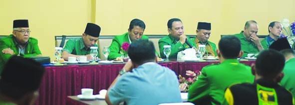 Evi Suherman terpilih kembali sebagai Ketua DPW PPP Provinsi Jambi versi Romahurmuziy. 